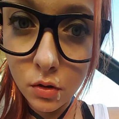 She Is Nerdy Cumpilation Cumshots On Glasses 5